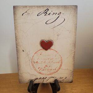 Sid Dickens Sentiment Plaque